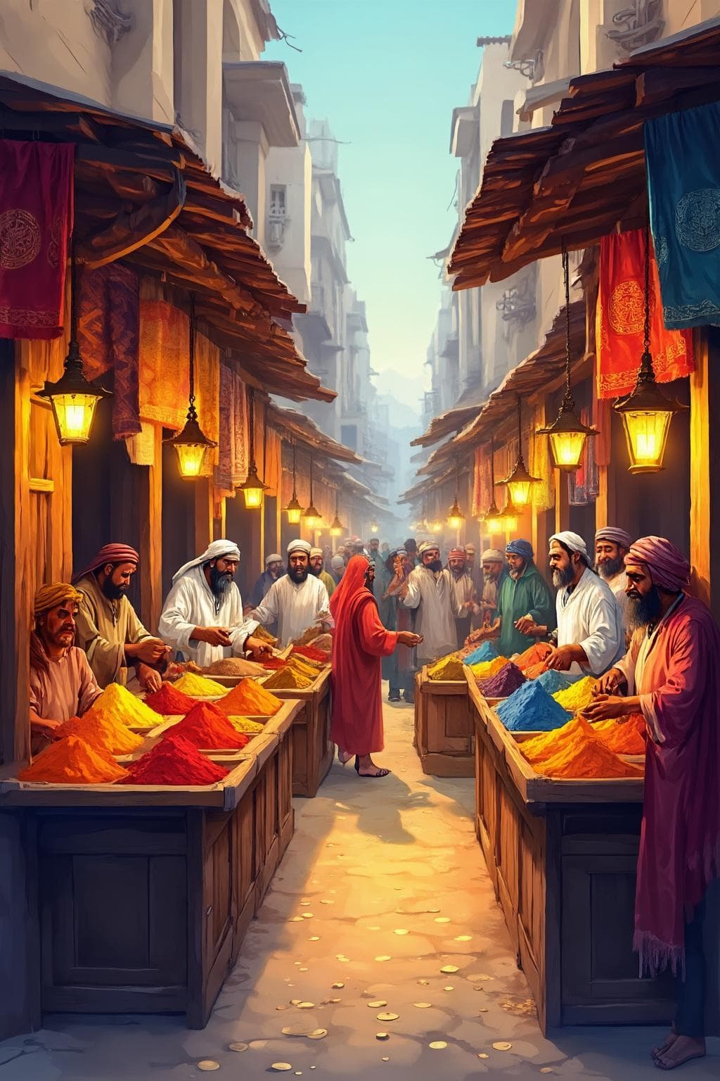 Traditional Souk Marketplace